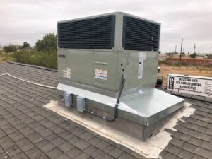 Commercial HVAC system.